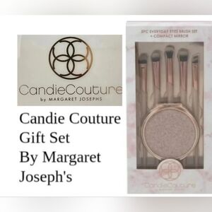 Candie Couture by Margaret Joseph's "Everyday Eyes" Eyeshadow Brush Set w/ Mirro